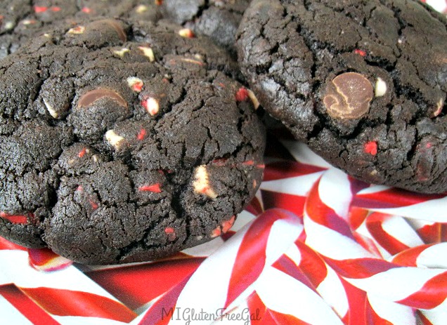 gluten-free-chocolate-peppermint-crunch-cookies-on-candy-cane-paper-min