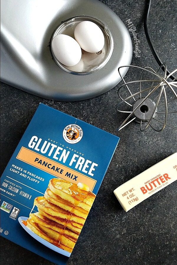 King arthur gluten free pancake clearance recipe