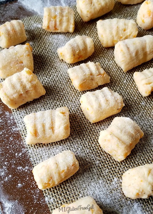 gluten-free sweet potato gnocchi