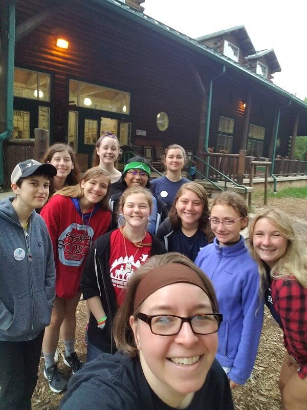 Michigan Gluten Free Camp Oldest Female Group