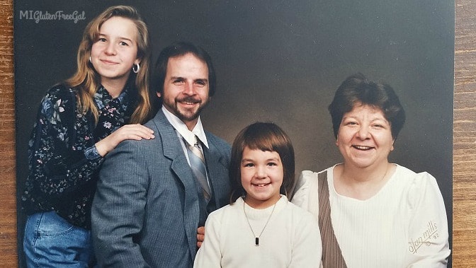 celiac story family photo