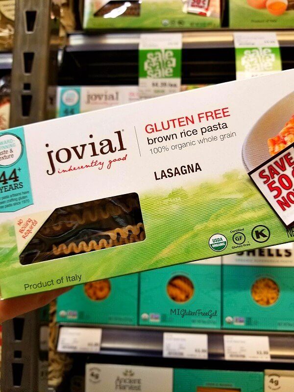 Plum Market Gluten Free Jovial Lasagna Noodles