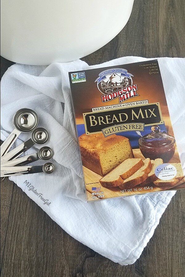 hodgson's mill gluten free bread mix box