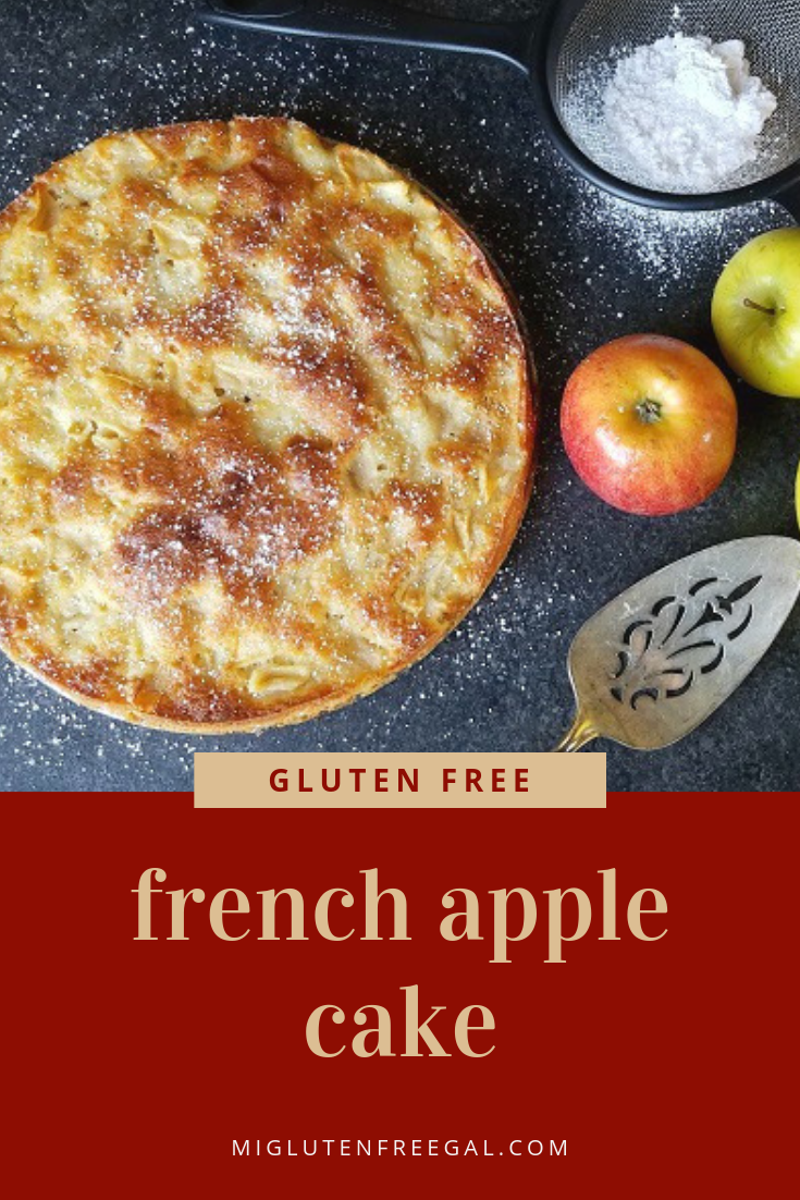 Gluten Free French Apple Cake