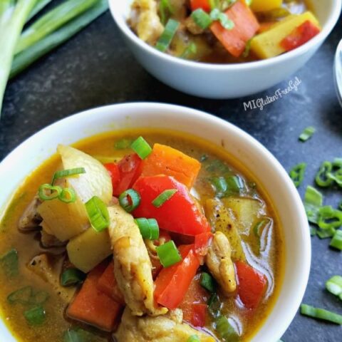 Thai Curry finished dish