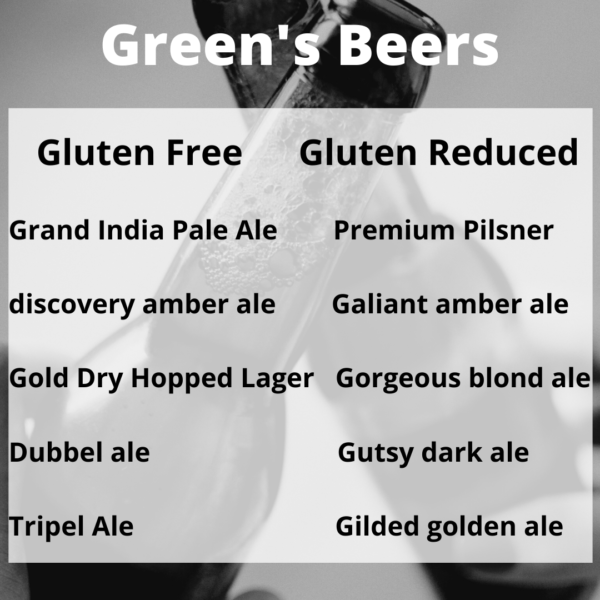 Green's Beer Gluten Free vs Gluten Reduced
