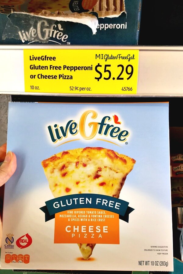 Aldi's Gluten Free Pizza