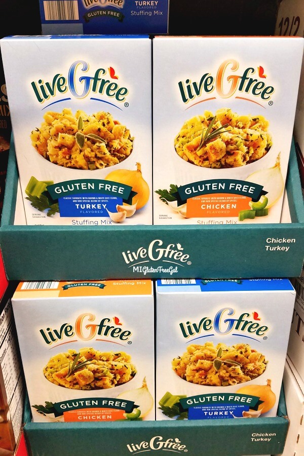 Aldi's Gluten Free stuffing