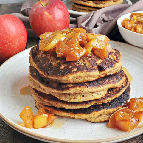 Gluten-Free Apple Spice Pancakes
