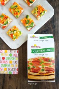 Gluten Free Veggie Pizza with Bloomfield Farms