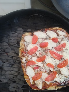 Chebe grilled pizza toppings plus reheat