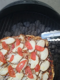 Chebe grilled pizza finished pizza
