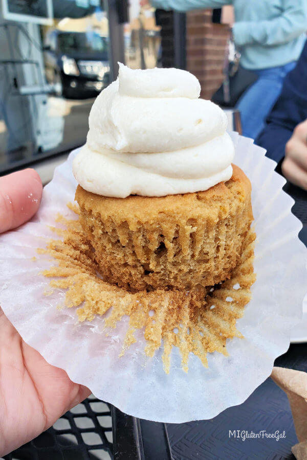 Gluten Free Lemon Cupcake Mustard Seed Cafe