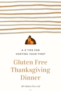 A to Z Gluten Free Thanksgiving Dinner Pinterest