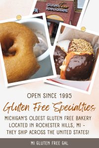 Gluten Free Specialties – Paczki, Donuts, Bread and More!