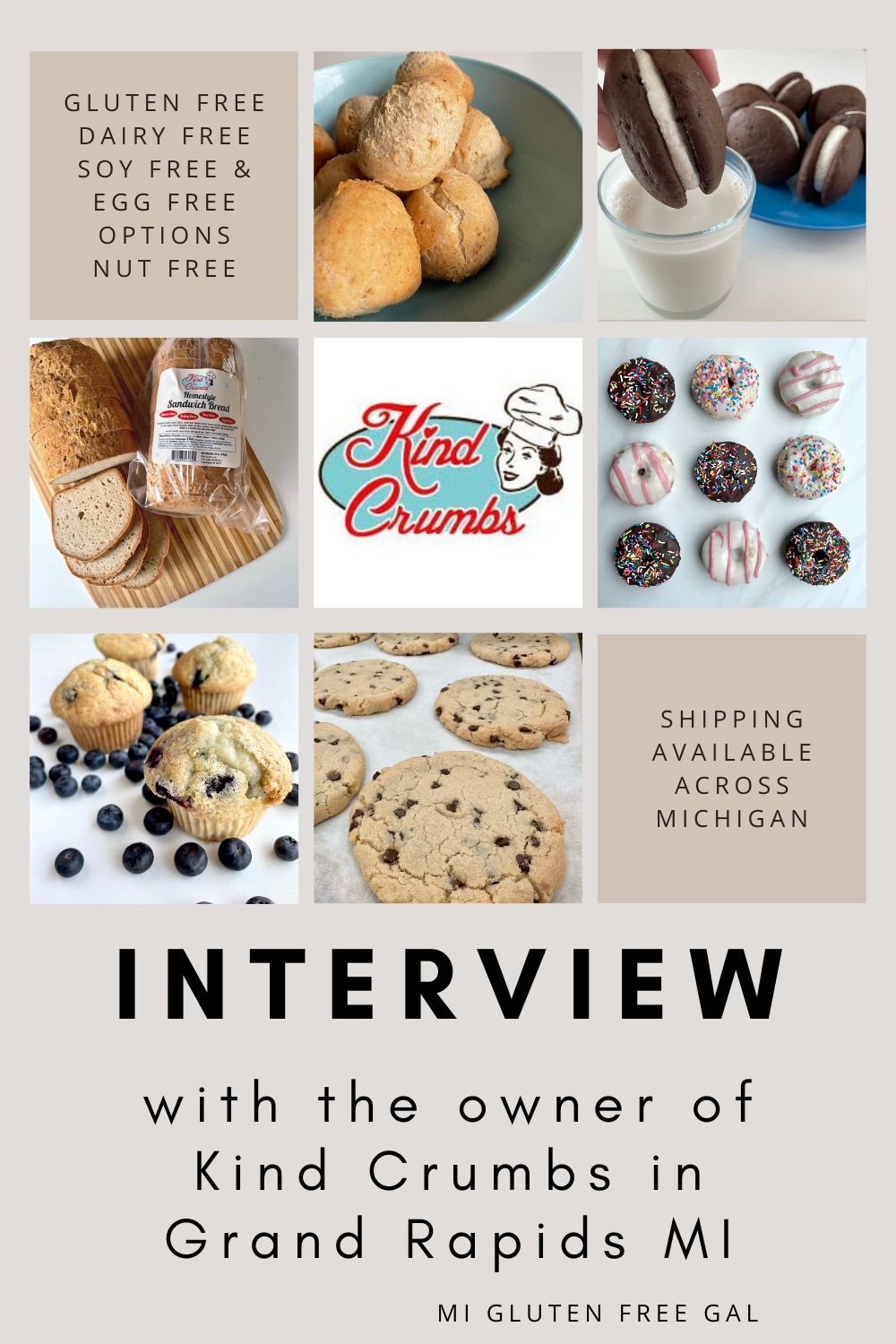 Kind Crumbs Gluten Free Bakery Grand Rapids MI Gluten Free Gal