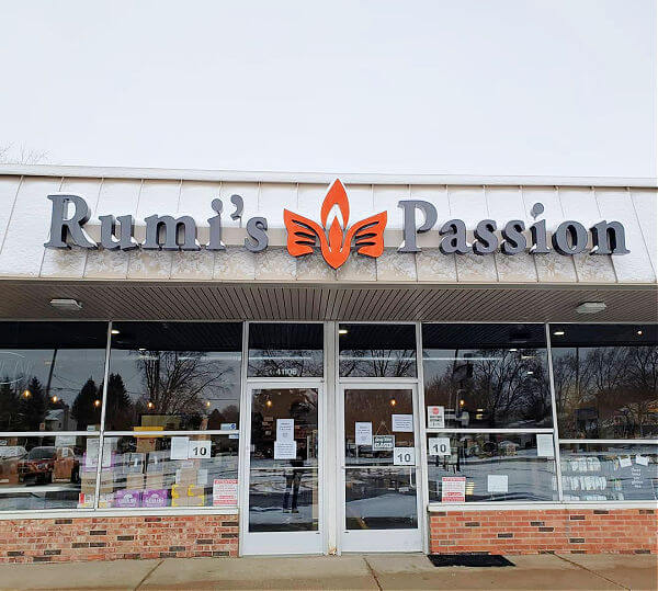 Rumi's Passion Storefront 