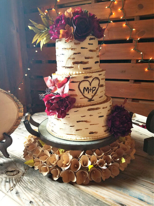Sweet Encounter Gluten Free Wedding Cake