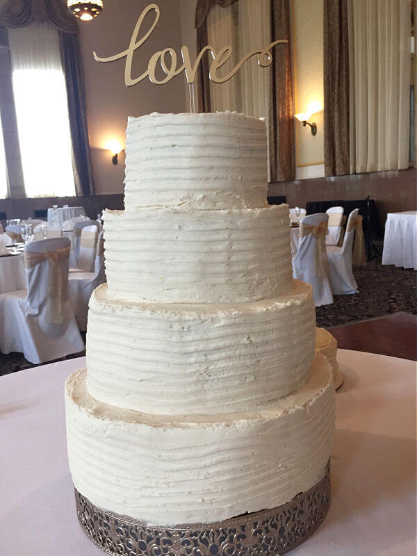 tasty bakery gluten free wedding cake