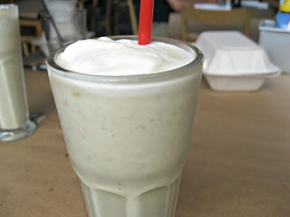 Caramel Banana Milkshake