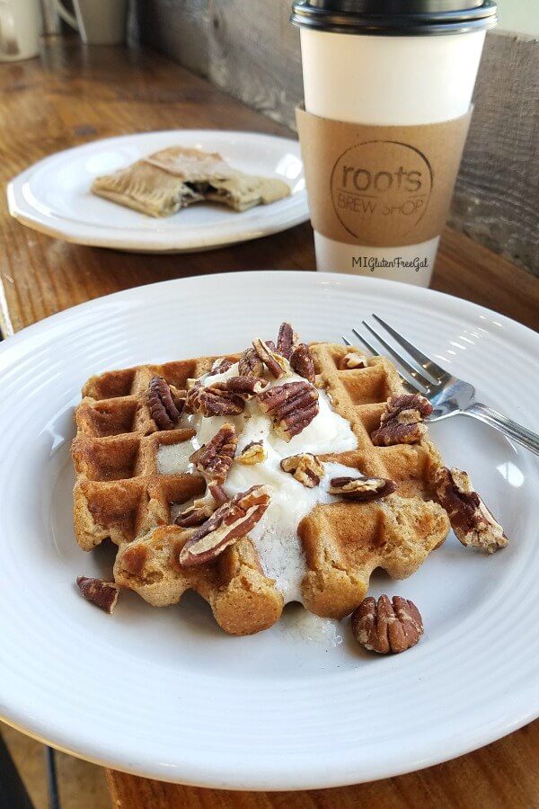 Rise authentic baking update waffle pop up Roots Brew Shop