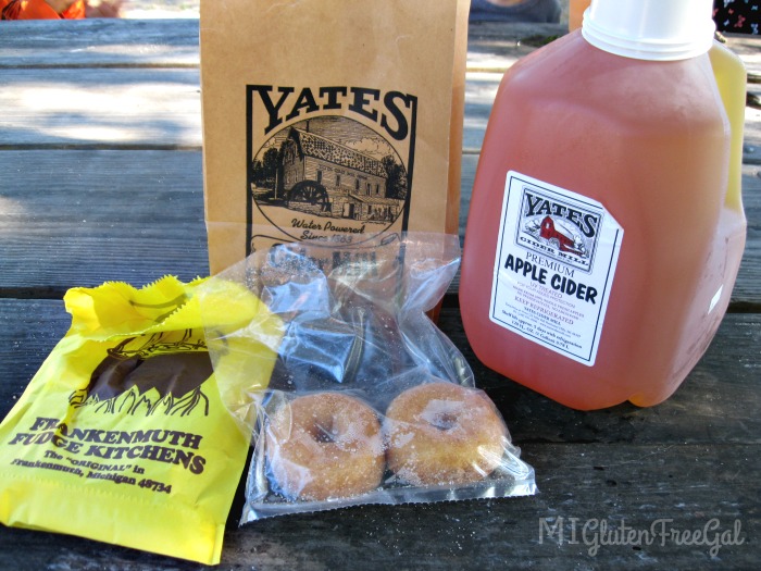 Yates Cider Mill Gluten Free Donuts and Cider