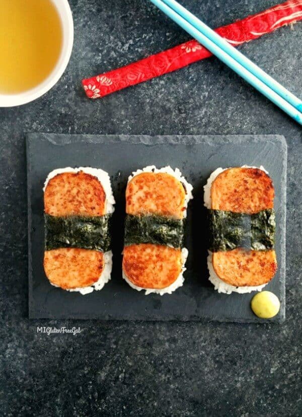 Turkey Spam Musubi Recipe - Nut Free Wok