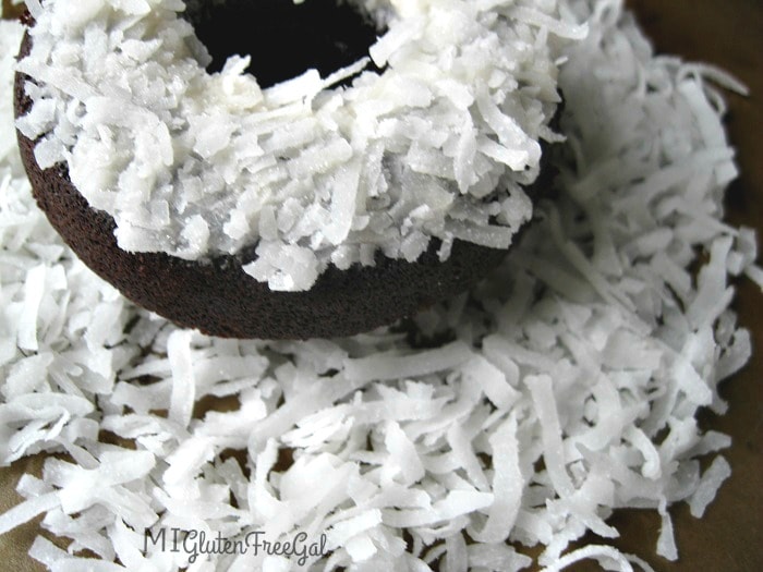 gluten-free dairy-free chocolate donuts frosted-on-coconut-1-min