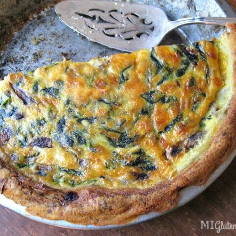 mashed potato crust quiche