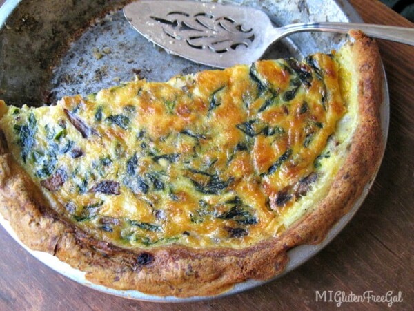 Gluten-Free Mashed Potato Crust Quiche - MI Gluten Free Gal