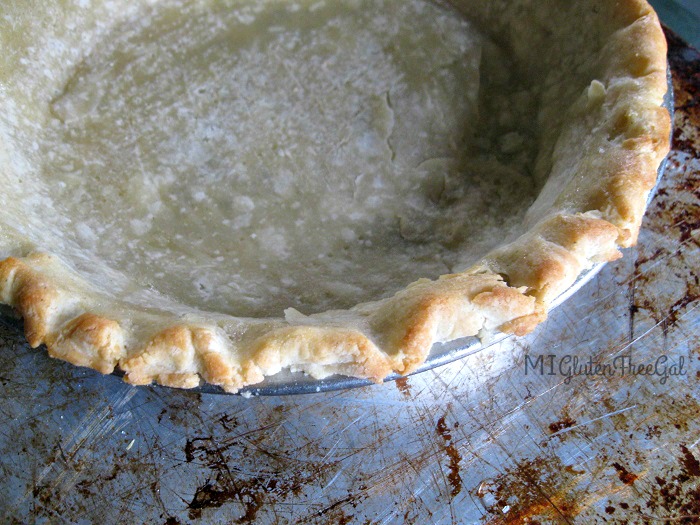 gluten-free dutch apple pie par baked crust 