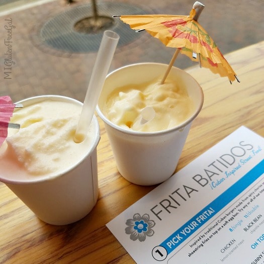 The batidos at Frita Batidos are tropical milkshakes