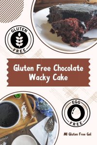 Gluten Free Wacky Cake : Vegan Chocolate Cake