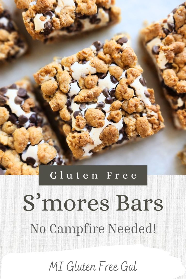 Gluten Free S'mores Bars Pin