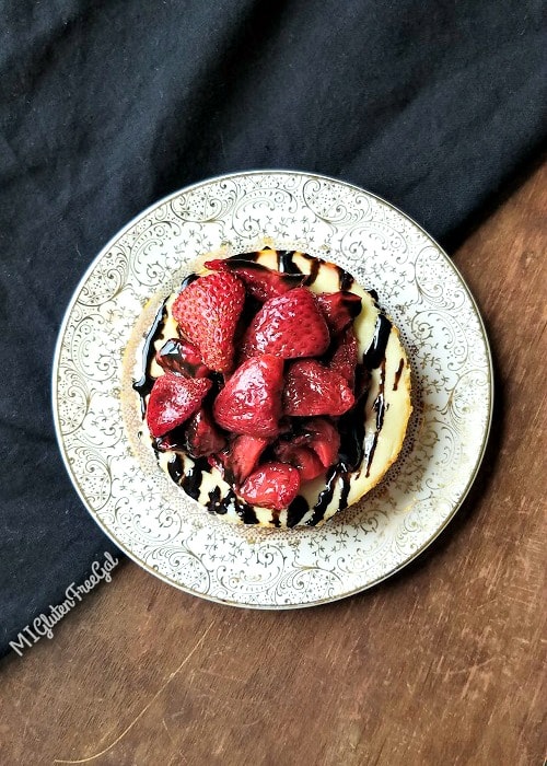 Single Serve Gluten-Free Cheesecake