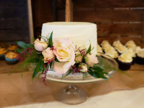 yum baked goods wedding cake