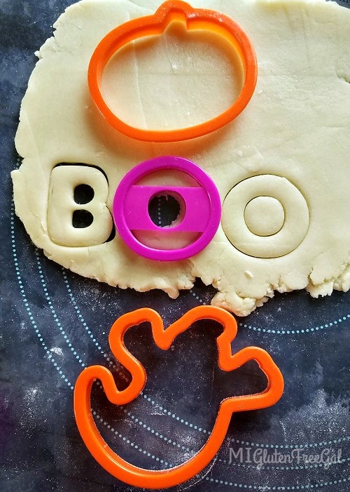 Gluten-Free Halloween Cut Out Cookies 