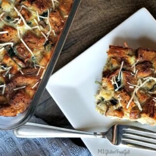 Schar strata baked overhead