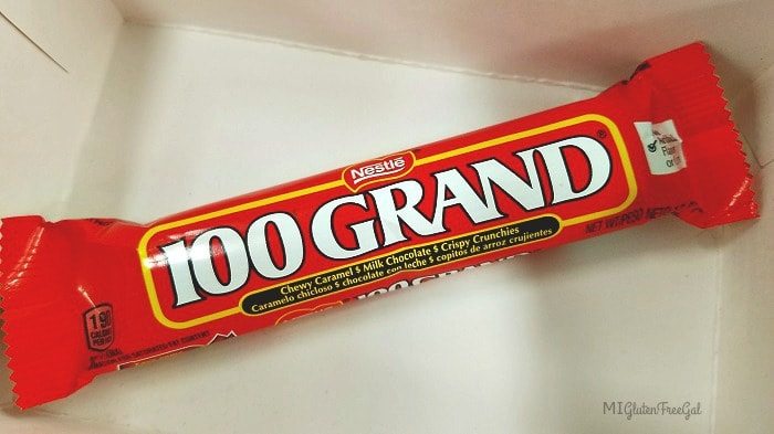 100 Grand Candy Bar Front