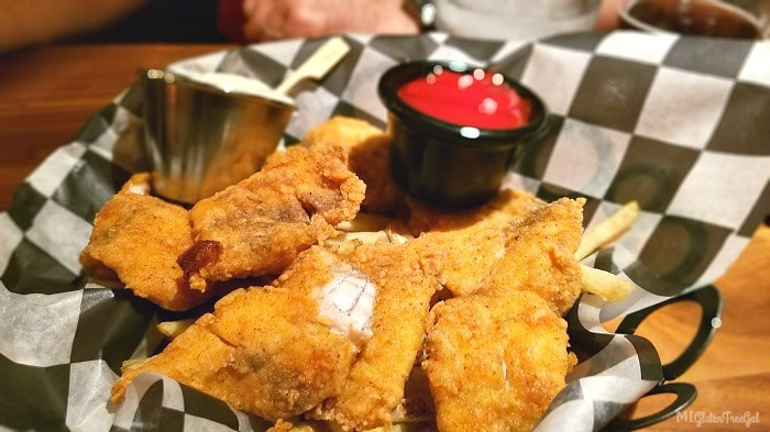 Gluten-free fish and chips at Twigs Tavern and Grille