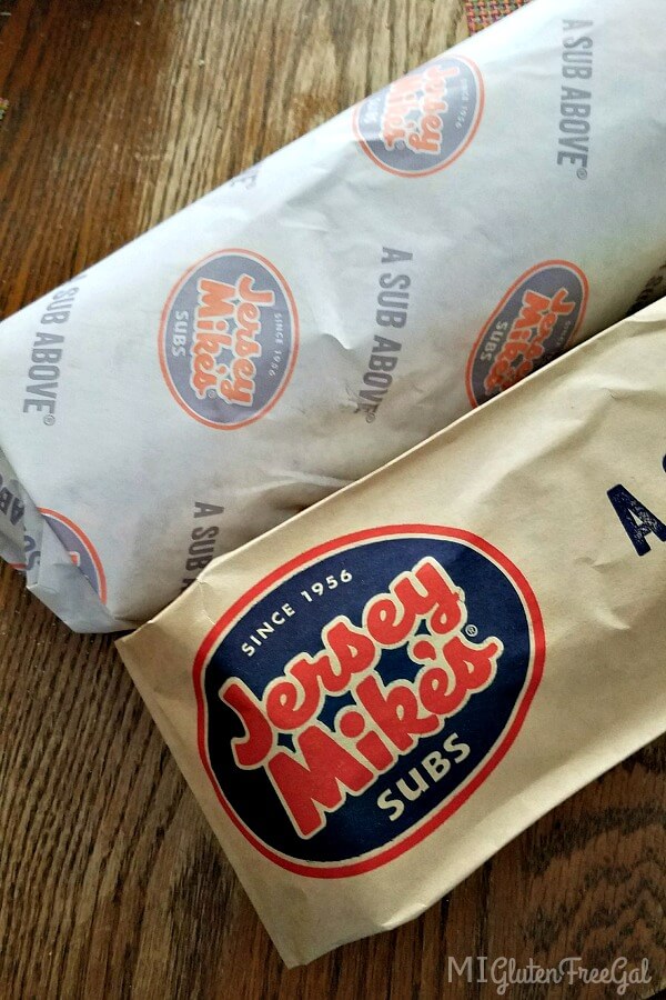 Your Jersey Mike's gluten free Sub should be made on a clean parchment paper to prevent cross contact.