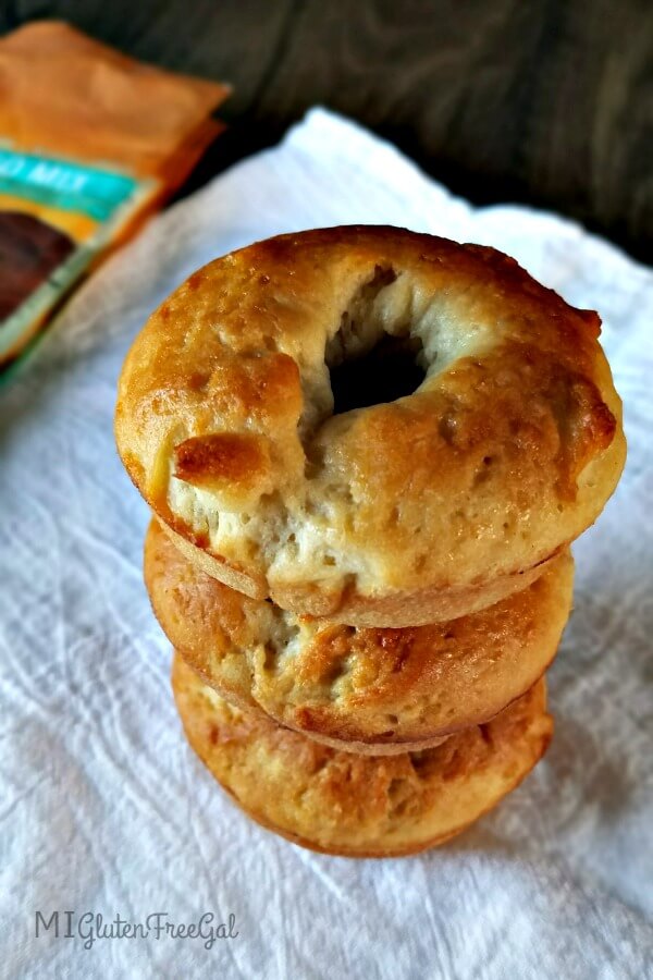 You'll want to eat stacks of these easy gluten-free bagels!