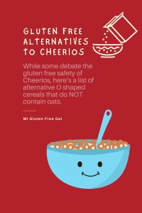 Gluten Free Alternatives to Cheerios