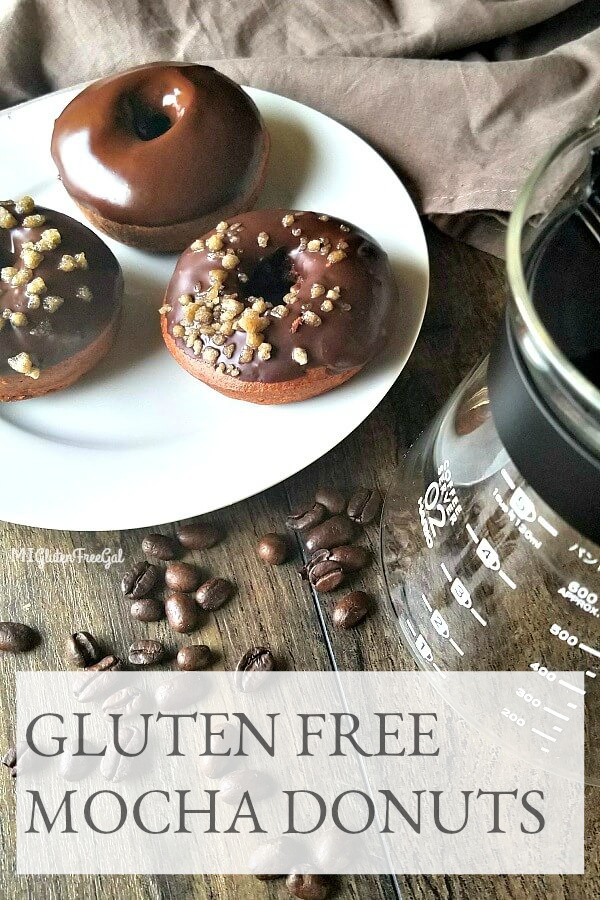 mocha donuts pinterest image