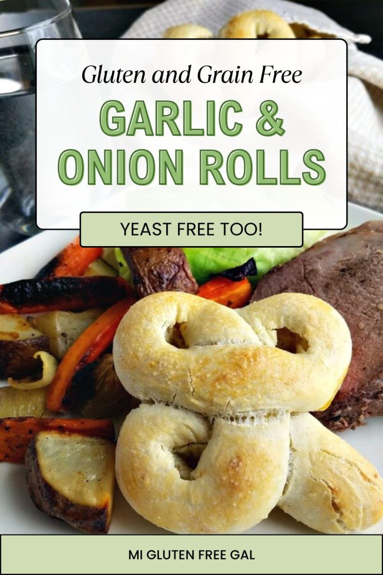 Gluten and Grain Free Garlic and Onion Shamrock Rolls