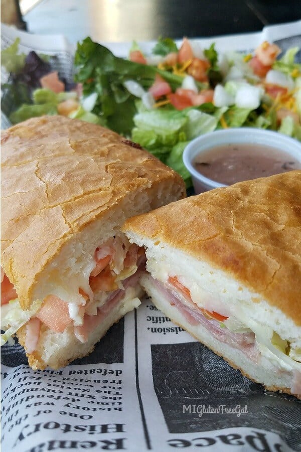 Pintown Pizza and Lanes Gluten Free Sub Sandwich