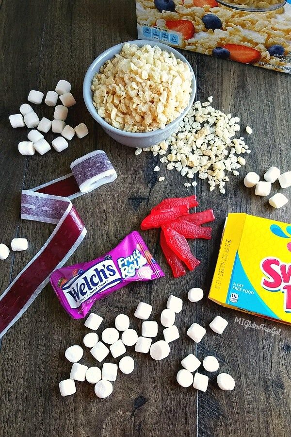 gluten free candy sushi ingredients