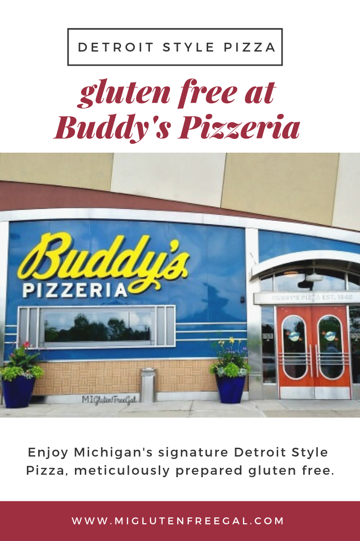 Buddy’s Pizza – Gluten Free Detroit Style Pizza