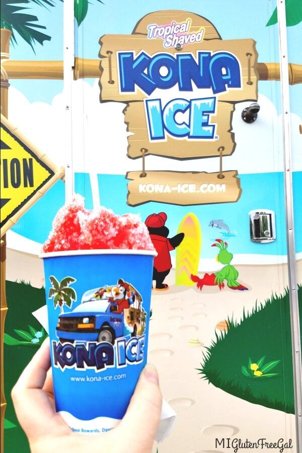 Michigan Gluten Free Food Trucks Kona Ice Fenton