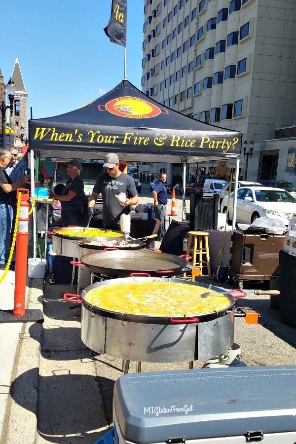 Michigan Gluten Free Food trucks Fire and Rice Lansing